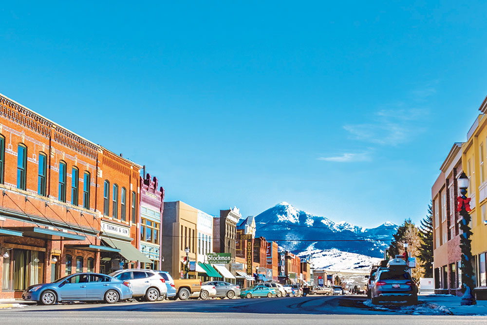 Downtown Livingston Montana